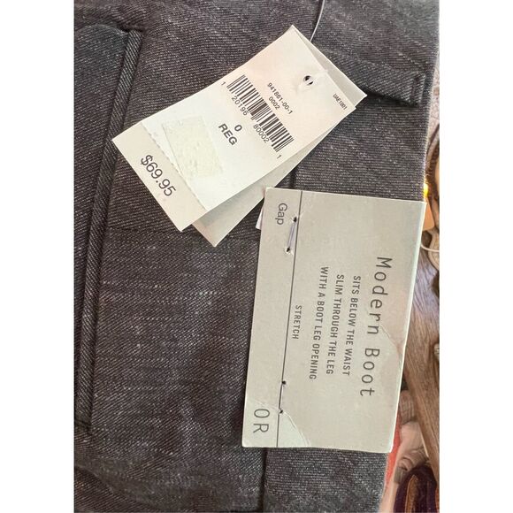 NWT GAP modern bootcut stretch trouser pants sz 0 - Picture 5 of 5